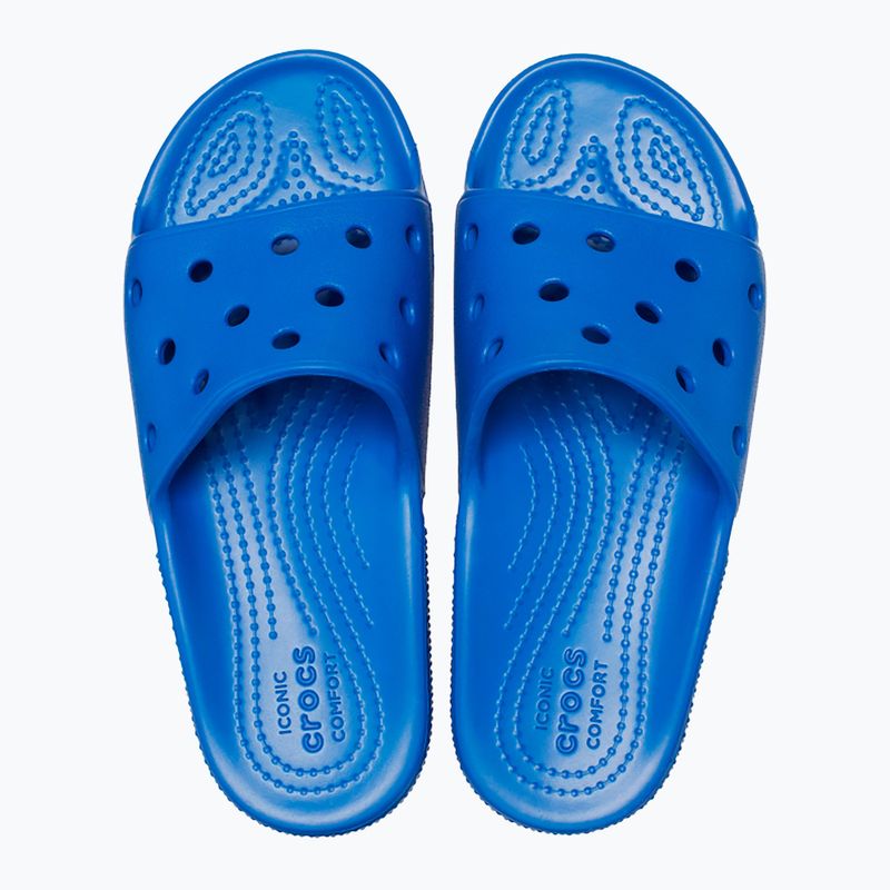 Slides Schlappen  Kinder Crocs Classic blue bolt