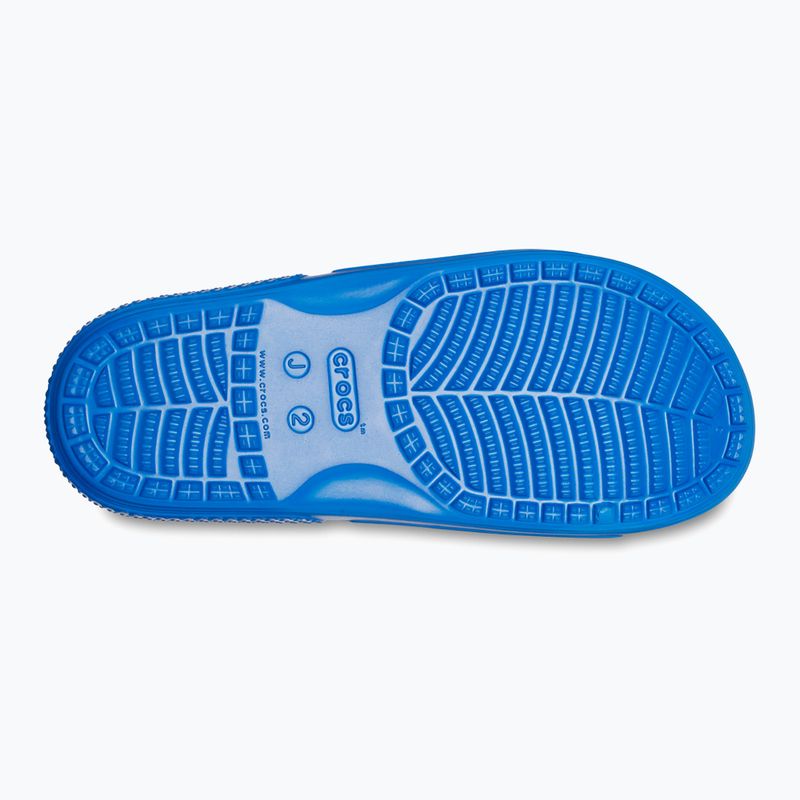 Slides Schlappen  Kinder Crocs Classic blue bolt