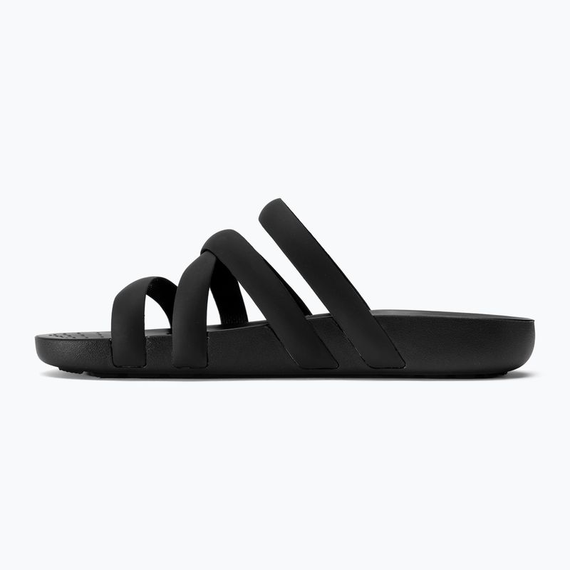 Crocs Splash Riemchensandale Damen schwarz 10