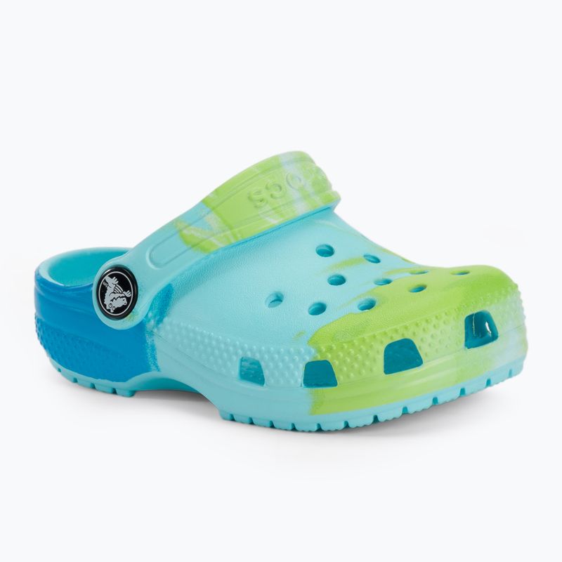 Crocs Classic Ombre Clog Kleinkind Flip-Flops arktisch/mehrfarbig