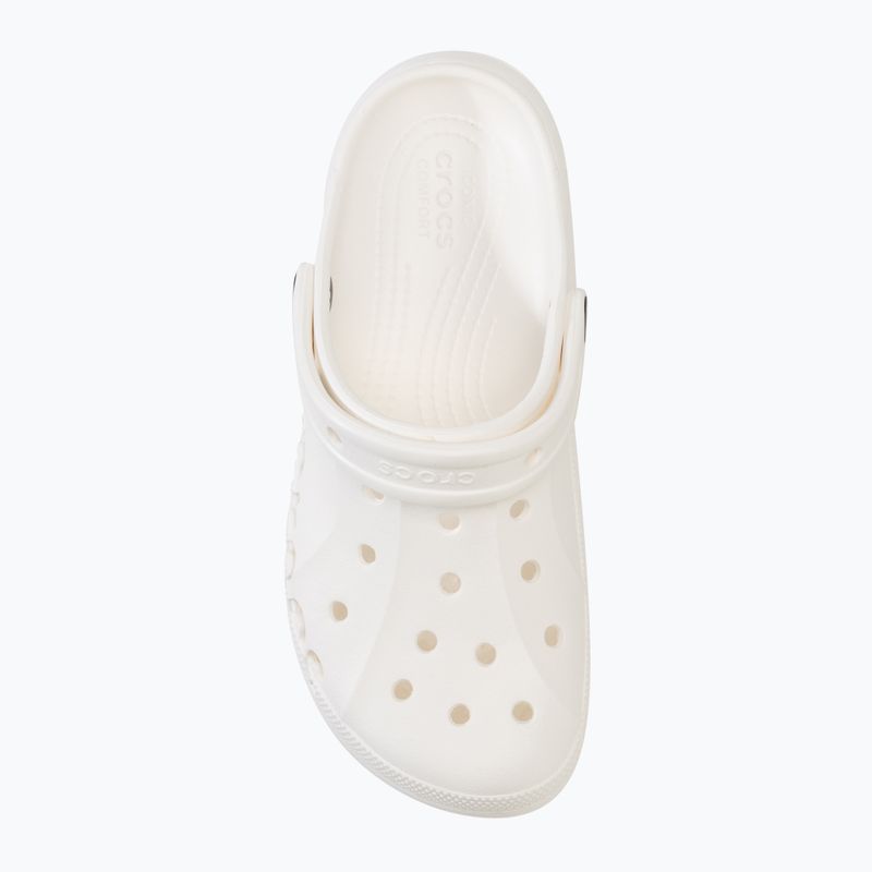 Crocs Baya Plattform Clog weiß 6