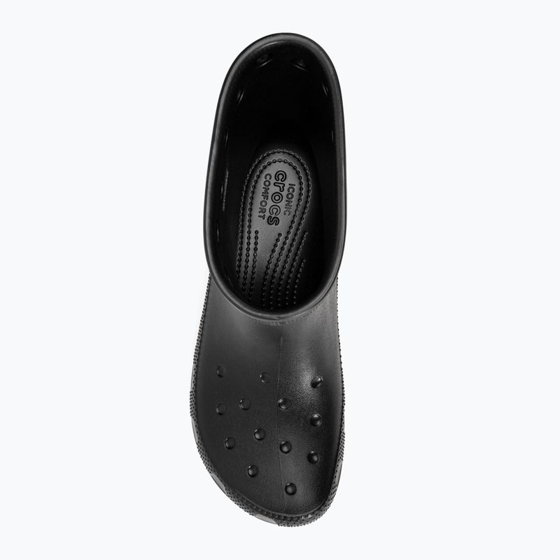 Herren Crocs Classic Regenstiefel schwarz 6