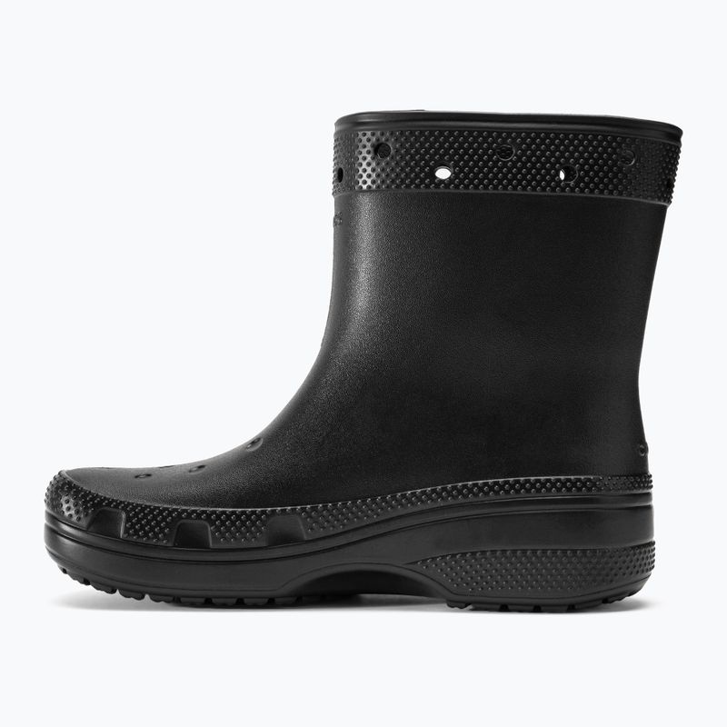 Herren Crocs Classic Regenstiefel schwarz 10