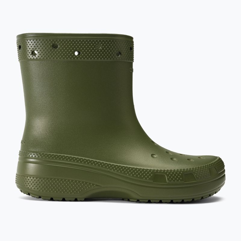 Crocs Classic Rain Boot Armee grün Herren Gummistiefel 2