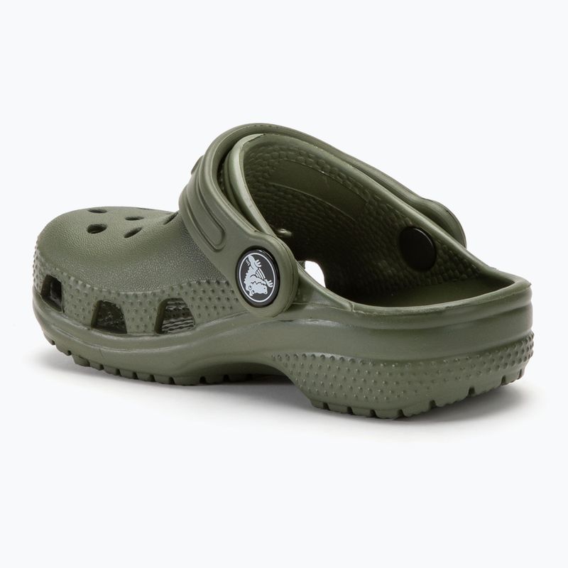 Crocs Classic Clog Kleinkind Flip-Flops Armee grün 4