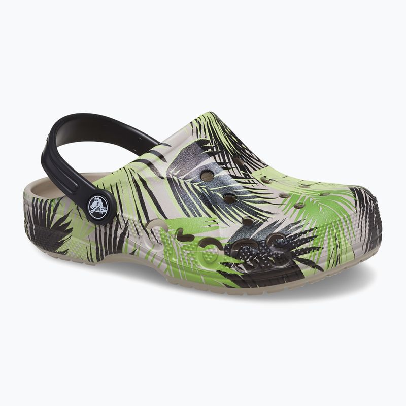 Crocs Baya Saisonale Gedruckte Clog Junior Flip-Flops kobblestone/tropisch