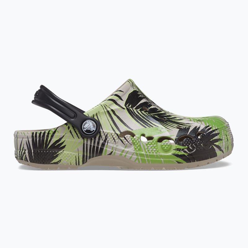 Crocs Baya Saisonale Gedruckte Clog Junior Flip-Flops kobblestone/tropisch