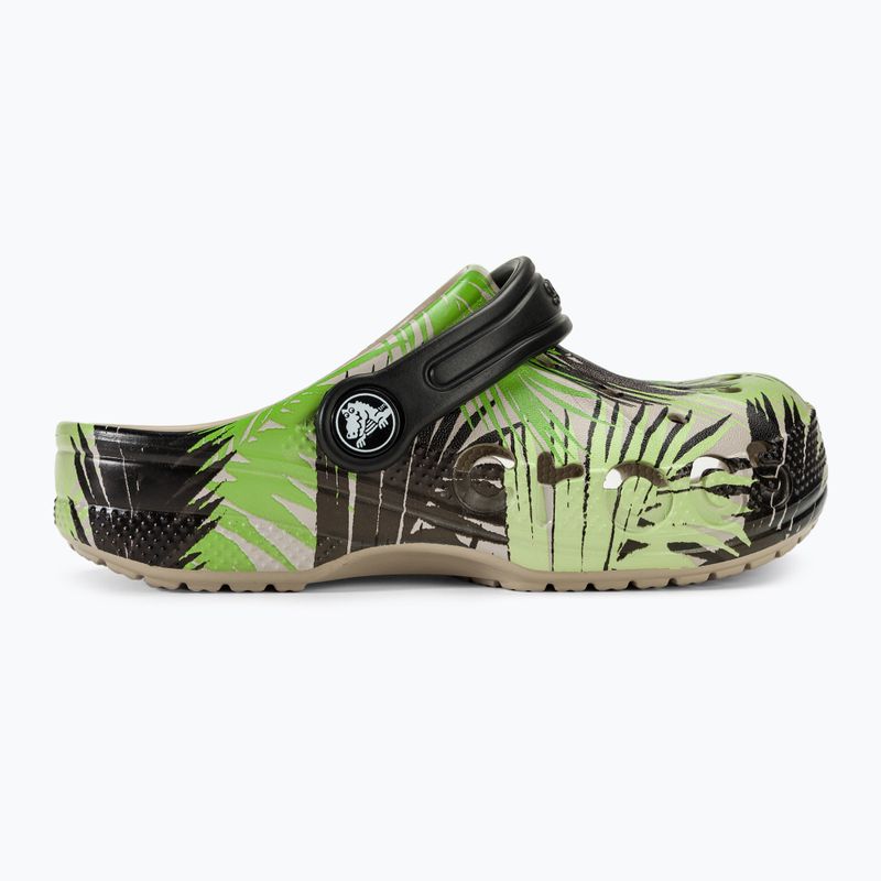 Crocs Baya Saisonale Gedruckte Clog Junior Flip-Flops kobblestone/tropisch