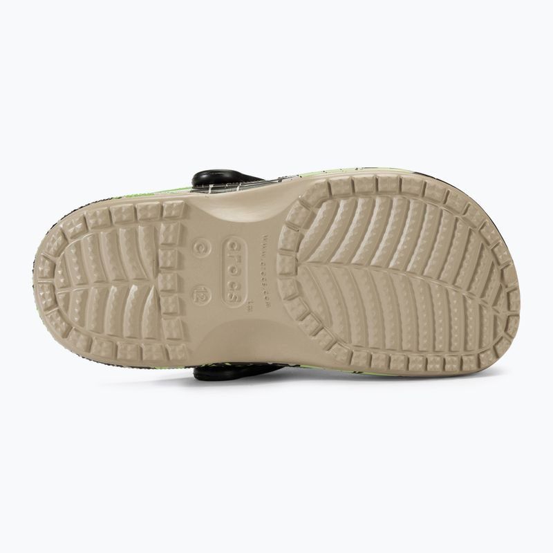 Crocs Baya Saisonale Gedruckte Clog Junior Flip-Flops kobblestone/tropisch