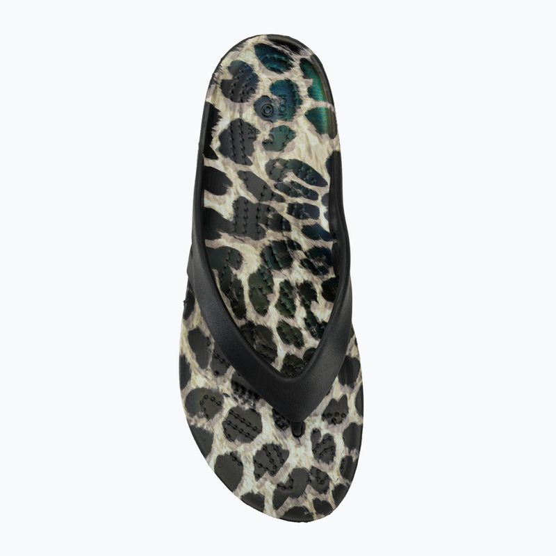 Flip-Flops Damen Crocs Kadee II Graphic black/multi animal