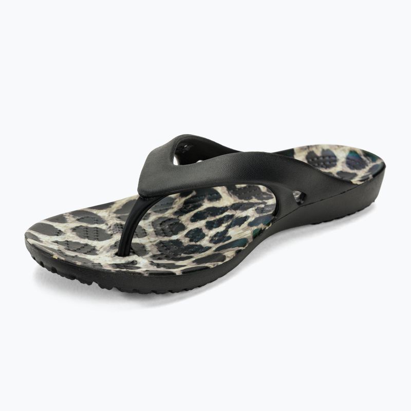 Flip-Flops Damen Crocs Kadee II Graphic black/multi animal