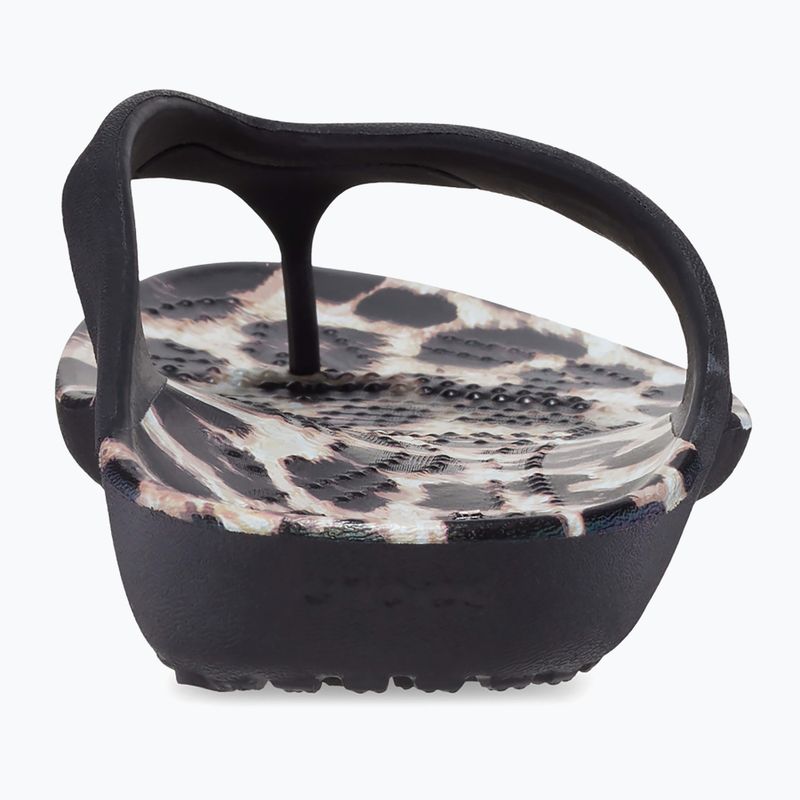 Flip-Flops Damen Crocs Kadee II Graphic black/multi animal