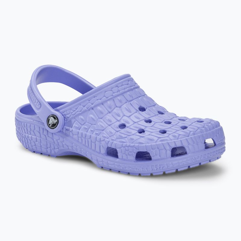 Slides Schlappen  Crocs Classic Crocskin moon jelly 2