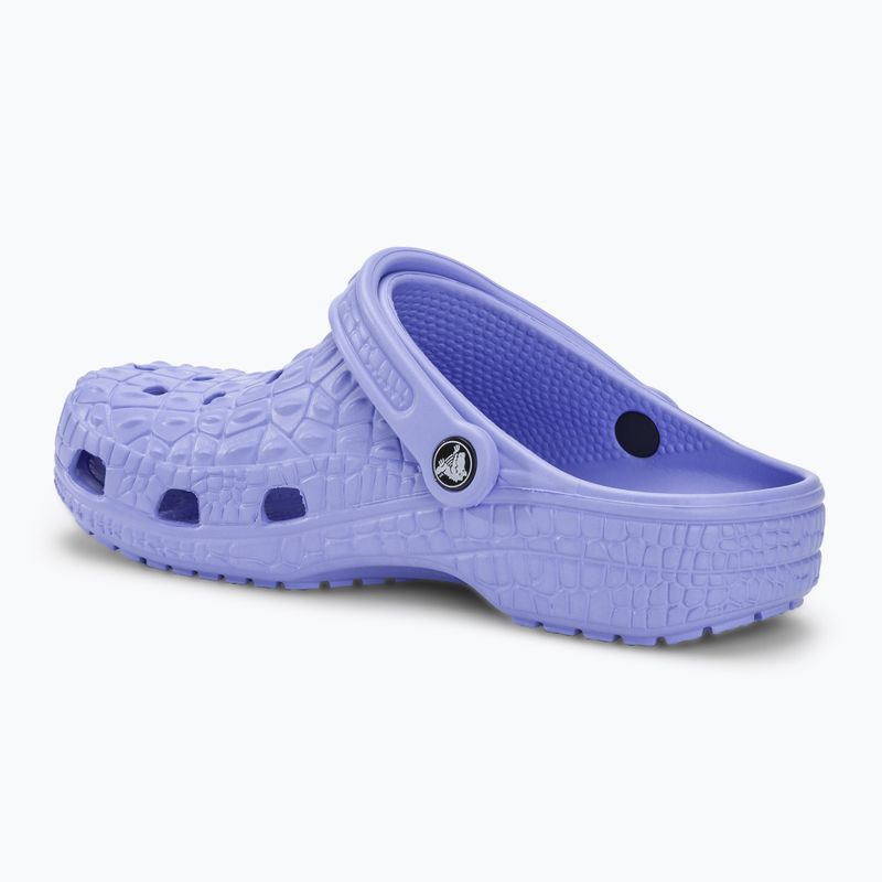 Slides Schlappen  Crocs Classic Crocskin moon jelly