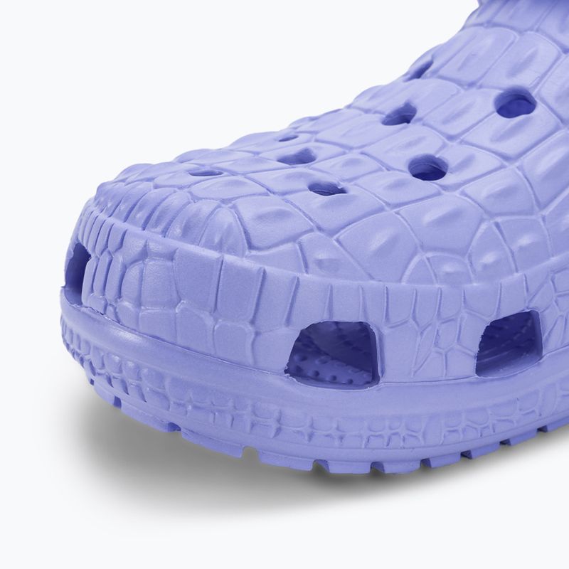Slides Schlappen  Crocs Classic Crocskin moon jelly