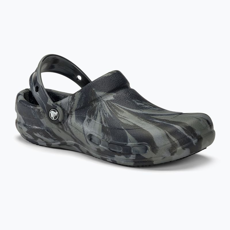 Crocs Bistro Work Graphic Clog Tiefmarine/Multi Flip-Flops