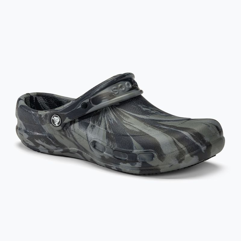 Crocs Bistro Work Graphic Clog Tiefmarine/Multi Flip-Flops 2