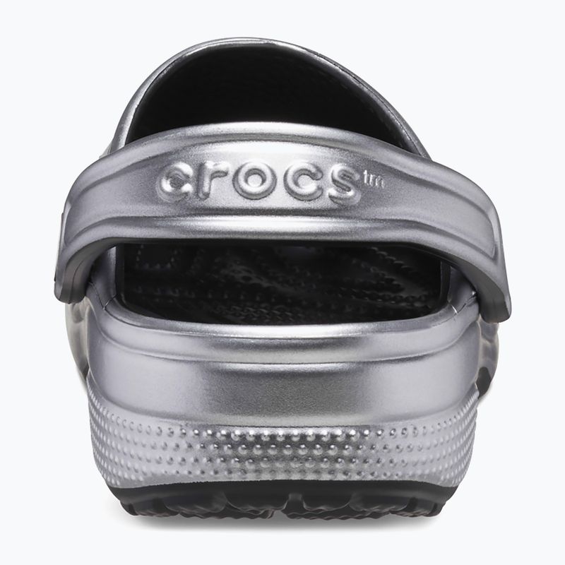 Crocs Classic Silber/Metallic Flip-Flops 12