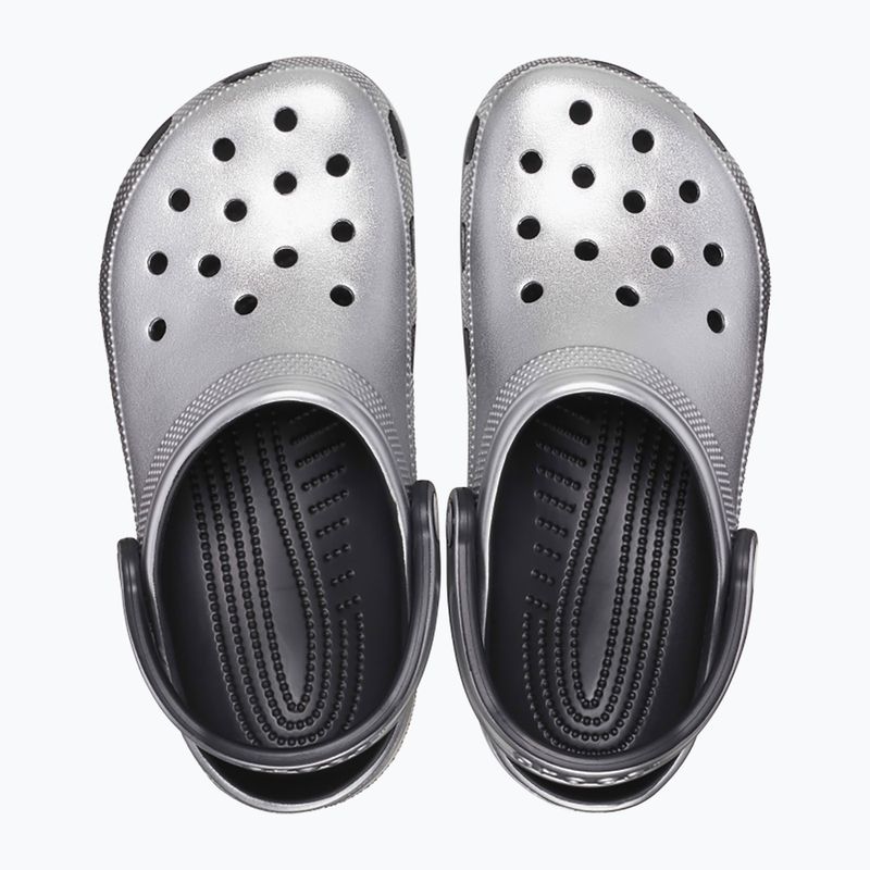 Crocs Classic Silber/Metallic Flip-Flops 13