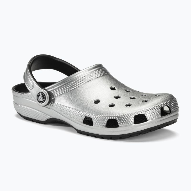 Crocs Classic Silber/Metallic Flip-Flops 2