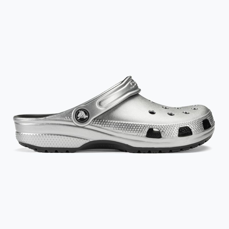 Crocs Classic Silber/Metallic Flip-Flops 3