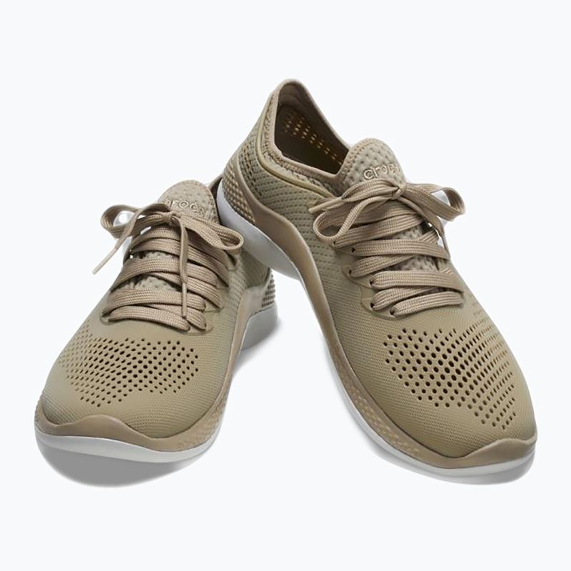 Schuhe Crocs LiteRide 360 Pacer khaki 9