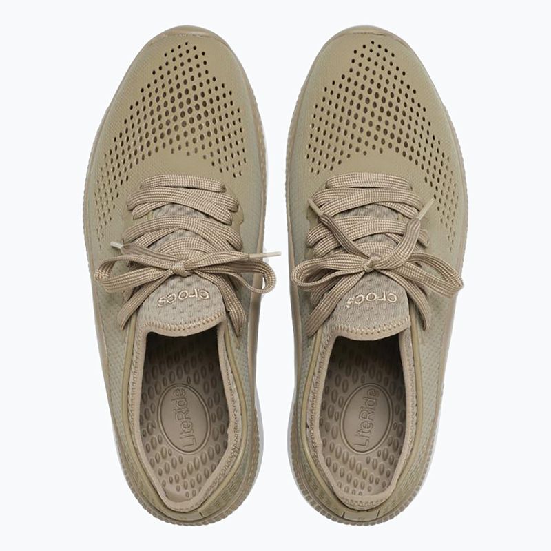 Schuhe Crocs LiteRide 360 Pacer khaki 10