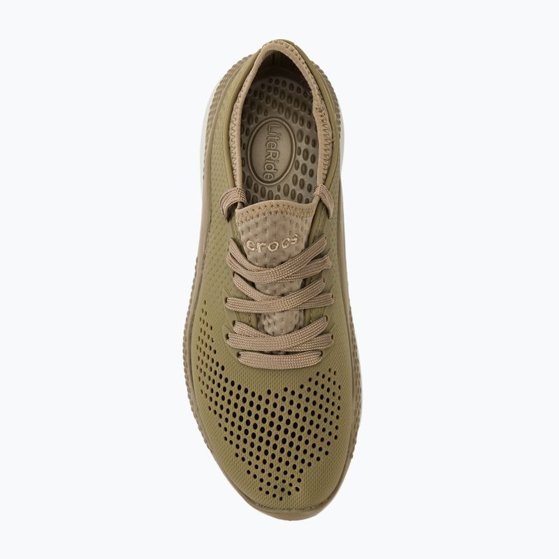 Schuhe Crocs LiteRide 360 Pacer khaki 5