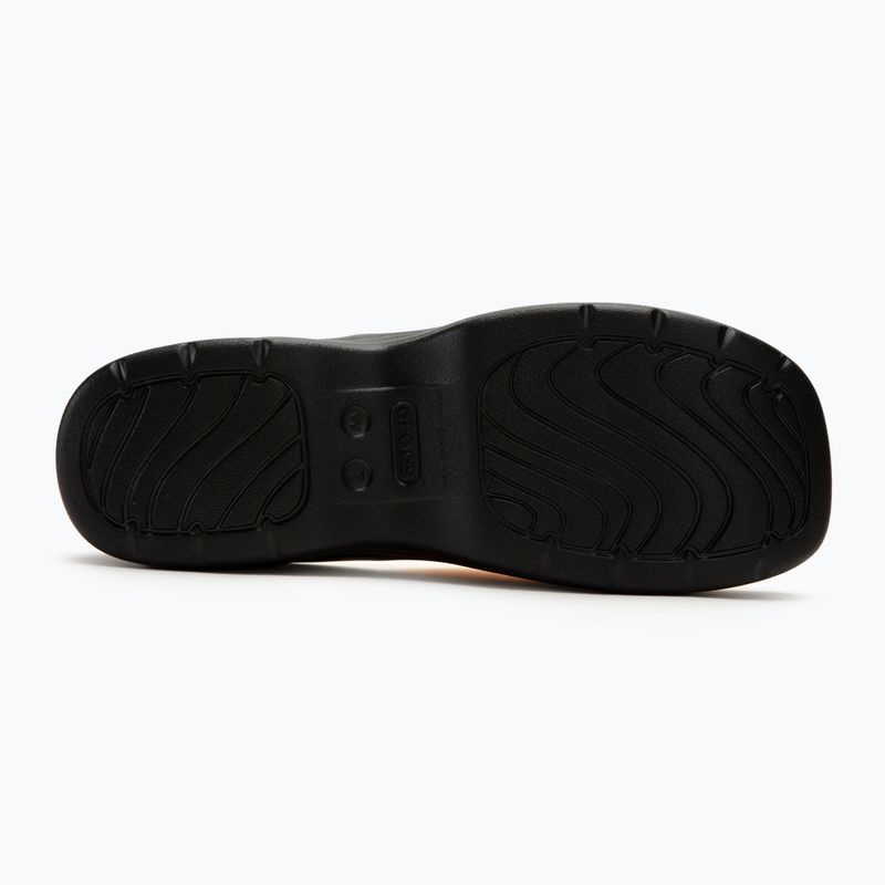 Crocs Skyline Slide Damen vanille/schwarz Flip-Flops