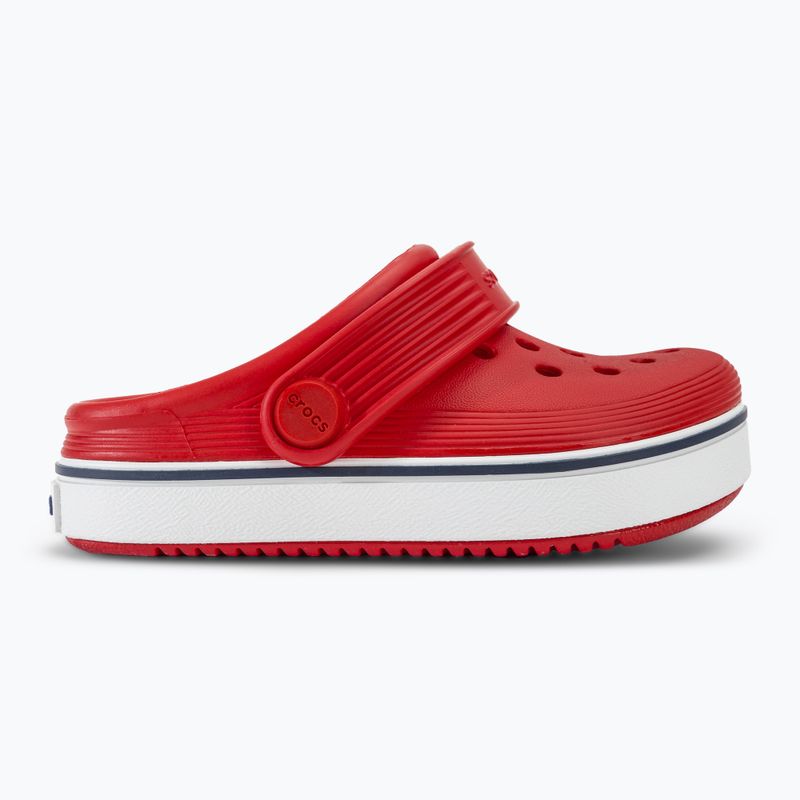 Slides Schlappen  Kinder Crocs Crocband Clog T flame 3