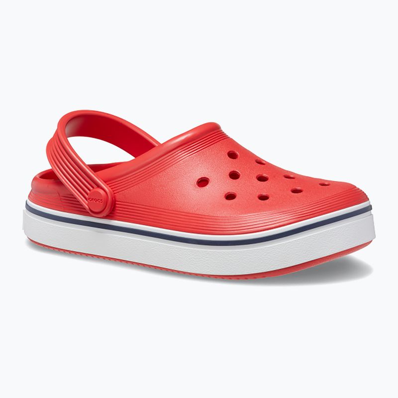 Slides Schlappen  Kinder Crocs Crocband Clog T flame 9