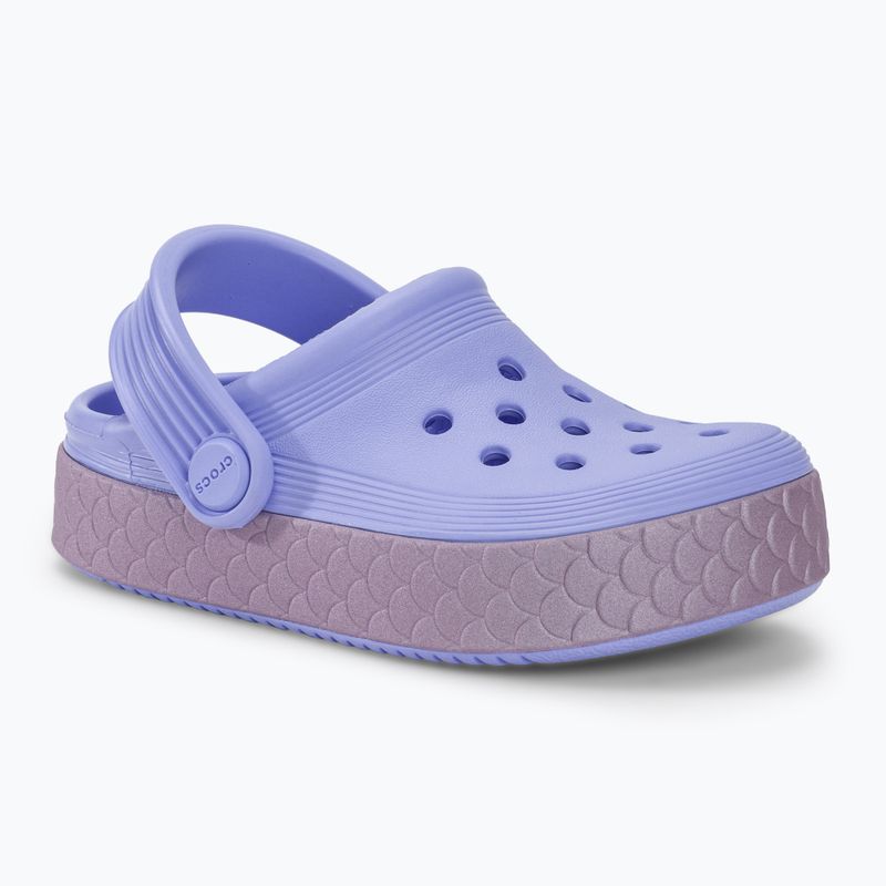 Slides Schlappen  Kinder Crocs Off Court Reflect Mermaid moon jelly/multi 2