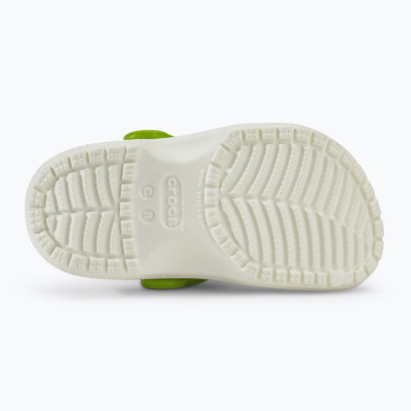 Slides Schlappen  Kinder Crocs Classic Glow Alien Multicolor 5
