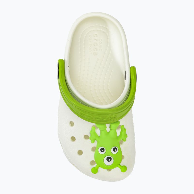 Slides Schlappen  Kinder Crocs Classic Glow Alien Multicolor 6