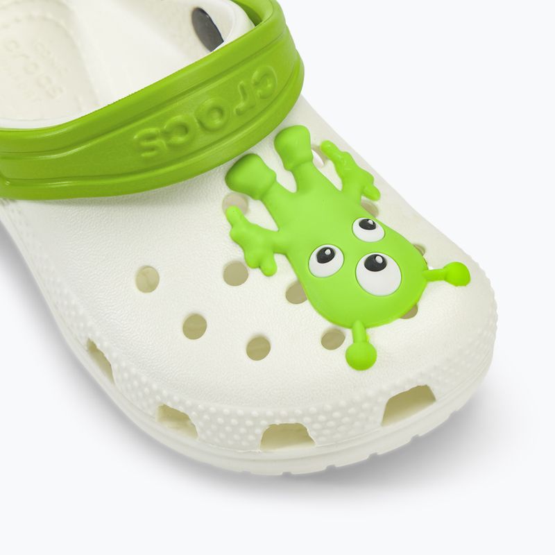 Slides Schlappen  Kinder Crocs Classic Glow Alien Multicolor 9
