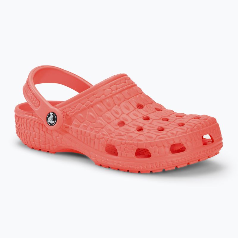 Slides Schlappen  Crocs Classic Crocskin guava 2