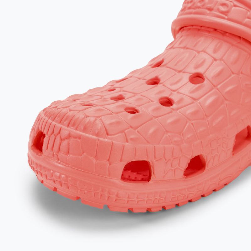 Slides Schlappen  Crocs Classic Crocskin guava