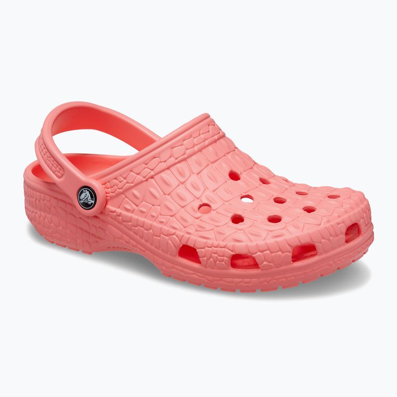 Slides Schlappen  Crocs Classic Crocskin guava