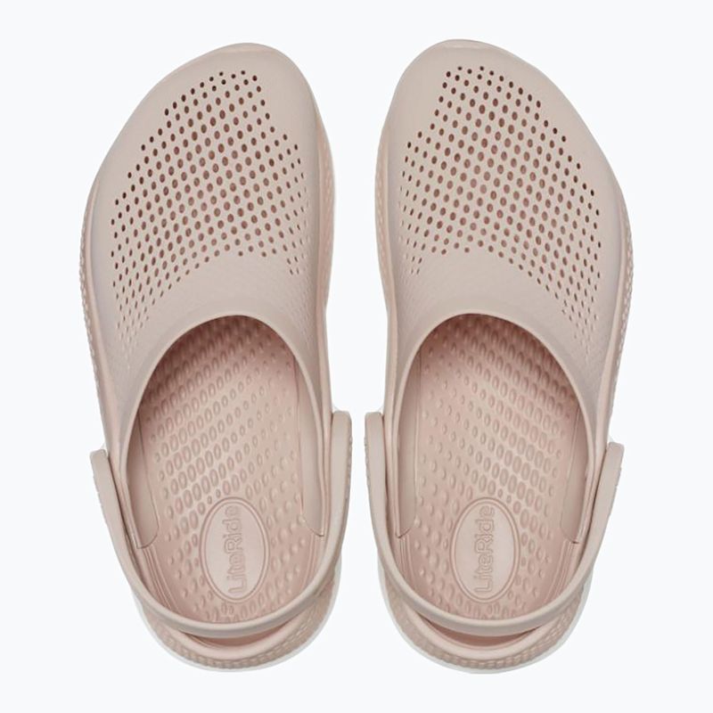Crocs LiteRide 360 Clog Damen rosa Ton/weiß Flip-Flops 3