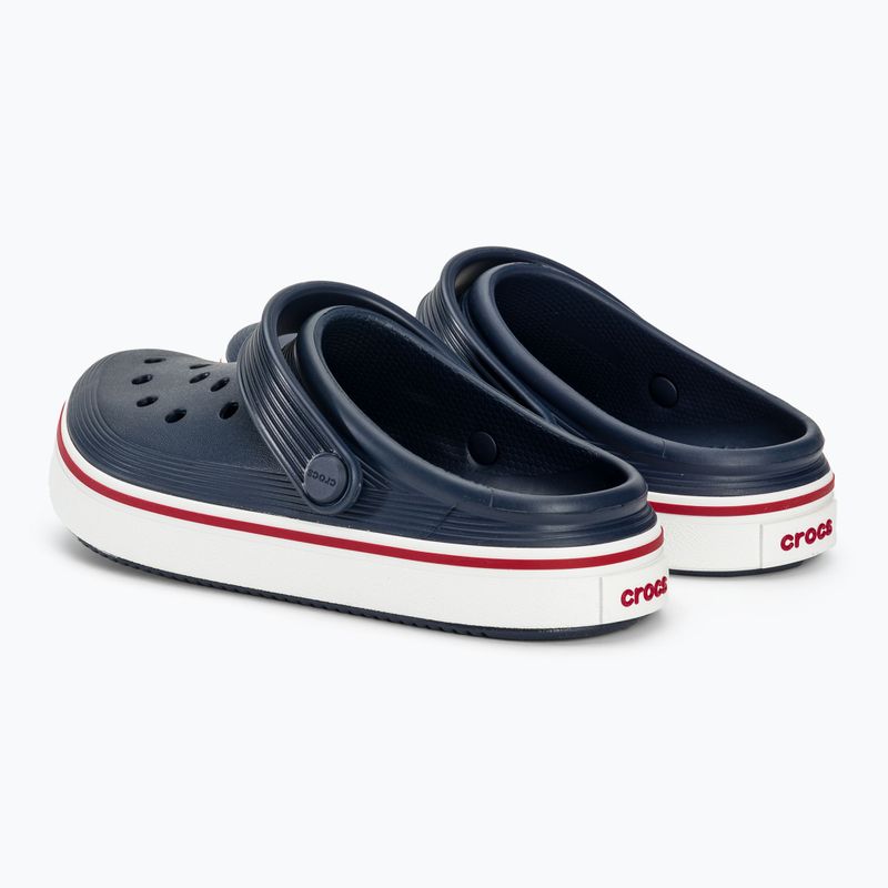 Crocs Crocband Clean Of Court Clog 208477 navy/pepper Kinder-Pantoletten 4