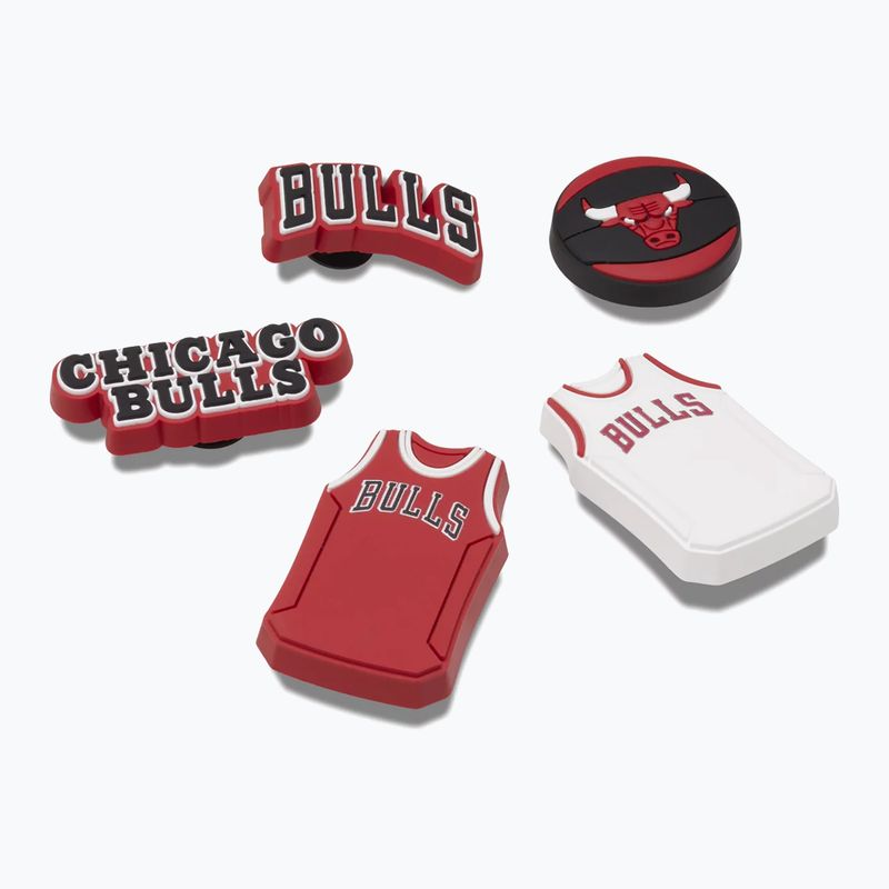 Crocs Jibbitz™ NBA Chicago Bulls Anstecker 5 Stk. 2