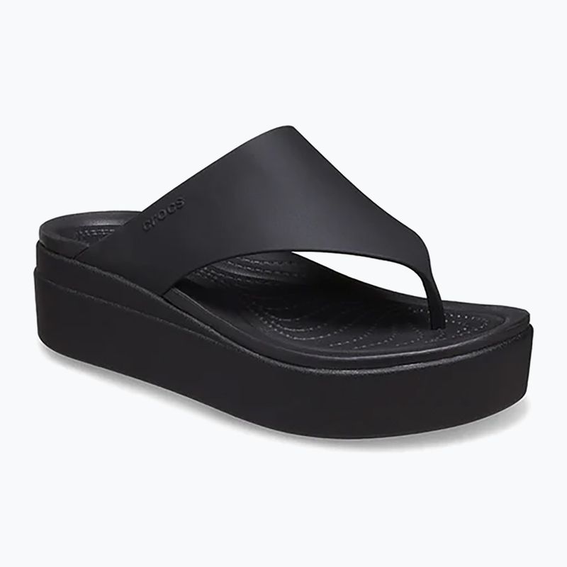 Crocs Brooklyn schwarz Damen-Flip-Flops 8