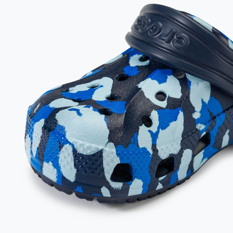 Crocs Baya Graphic Clog für Kinder navy 8