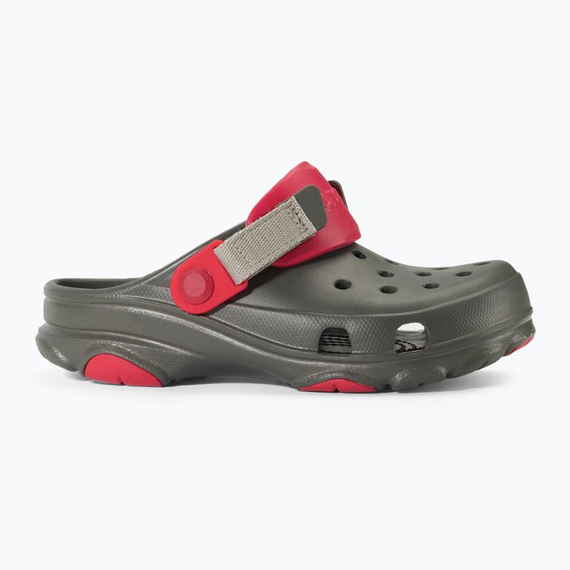 Crocs All Terrain Kinder Flip-Flops in staubigem Oliv 3