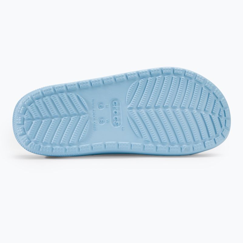 Slides Schlappen  Crocs Classic Cozzzy blue calcite 4