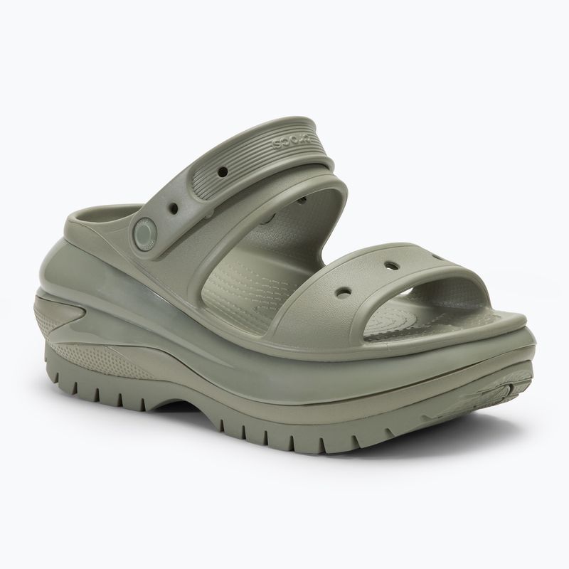 Damen Crocs Mega Crush Elefant grau Sandalen