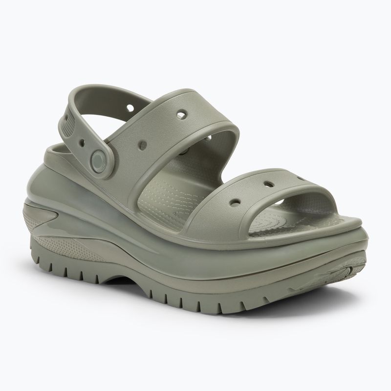 Damen Crocs Mega Crush Elefant grau Sandalen 2
