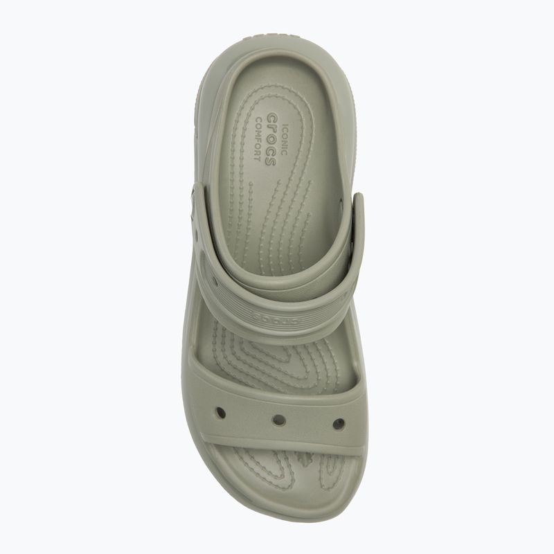 Damen Crocs Mega Crush Elefant grau Sandalen 5