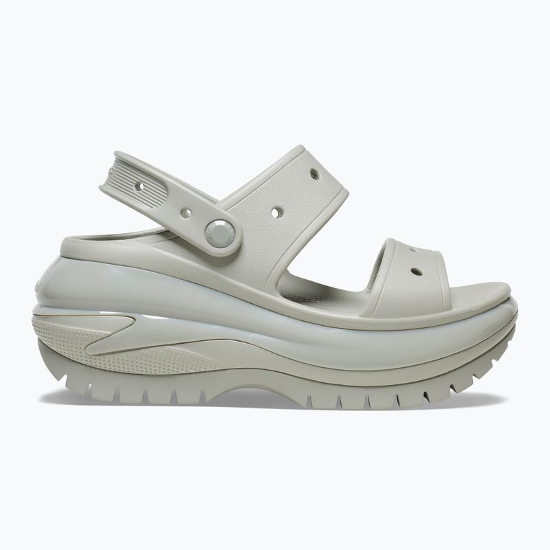 Damen Crocs Mega Crush Elefant grau Sandalen 10