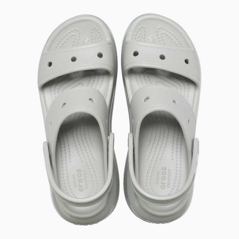 Damen Crocs Mega Crush Elefant grau Sandalen 13